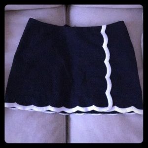 Lilly Pulitzer Navy Skort
